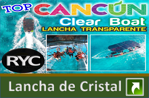 Lancha de Cristal Cancún